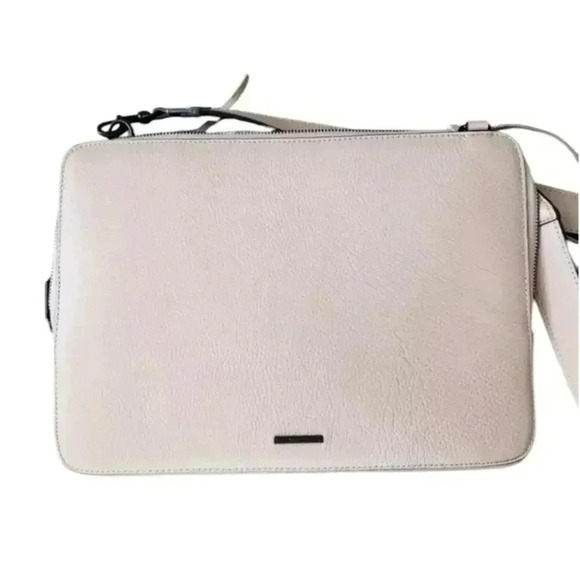 Rebecca Minkoff Regan Sleeve Leather 13" MacBook/Laptop Bag w/ Strap Slim Pink - Picture 2 of 16